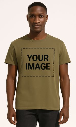 T-shirt Unissexo em Algodão Semi‑Penteado – Modelo Regent