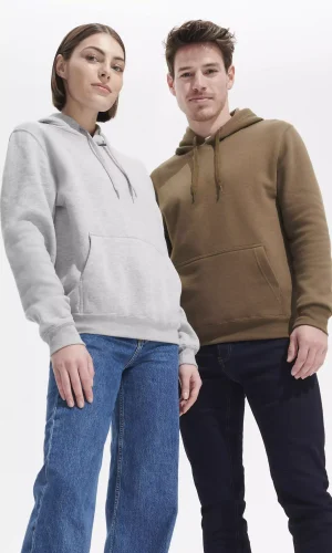 Sweatshirt com Capuz Unissexo SLAM – Interior Cardado e Bolso Canguru