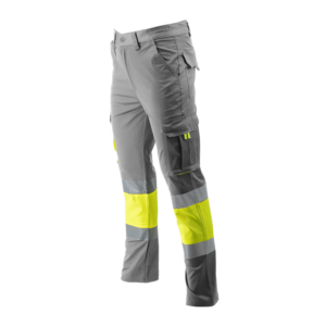 Calças stretch segmentadas