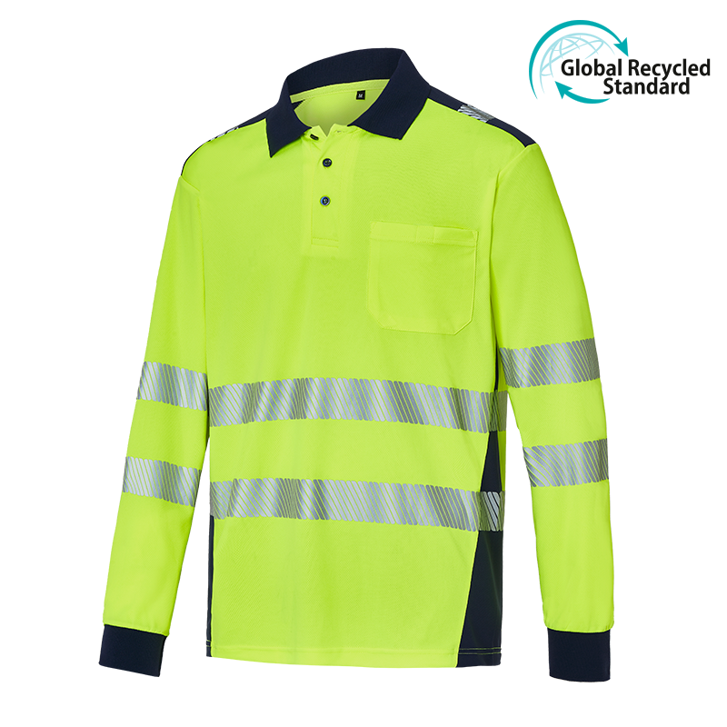 Polo ML reciclado segmentado