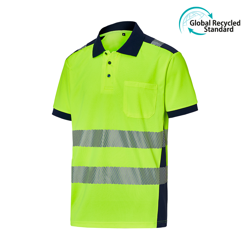 Polo MC reciclado segmentado