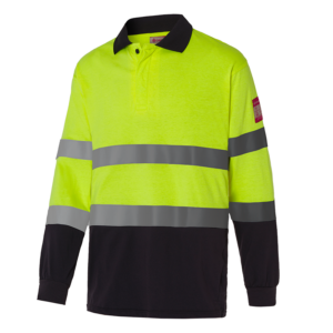 Polo ML resistente à chama combinado